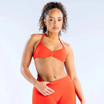 DF Yoga Impact Sports Set - Seamless Sculpt Fit with Strappy Back High-Waisted Bottoms Ultra-Flattering Activewear Look for Women Gym Stuff