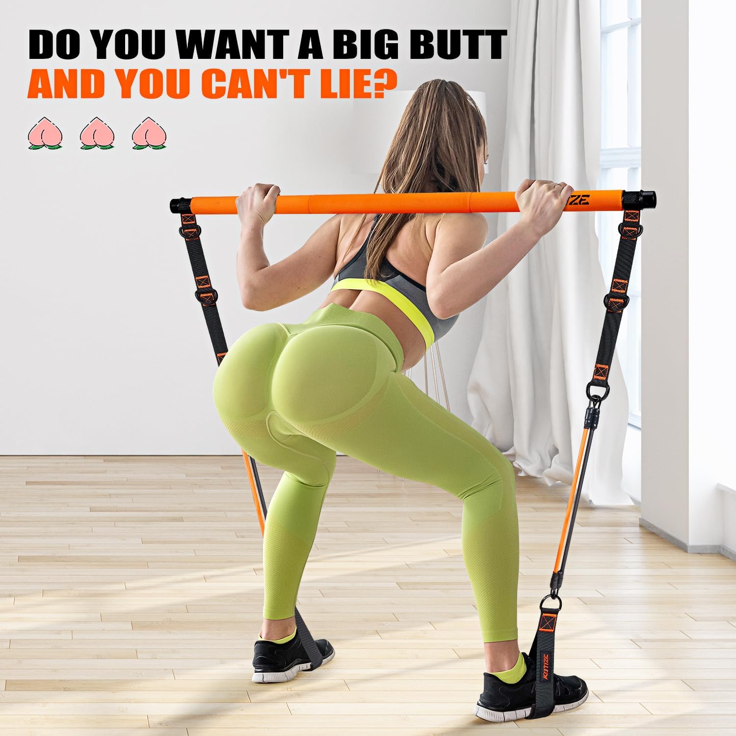 Transform Your Home Workouts with Our Multifunctional Pilates Bar Kit - Complete Set for Full-Body Strength Training and Flexibility