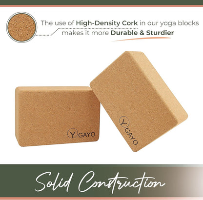Elevate Your Yoga Journey with the Ultimate Cork Yoga Essentials Kit: Mat, Blocks, Strap & Carry Strap